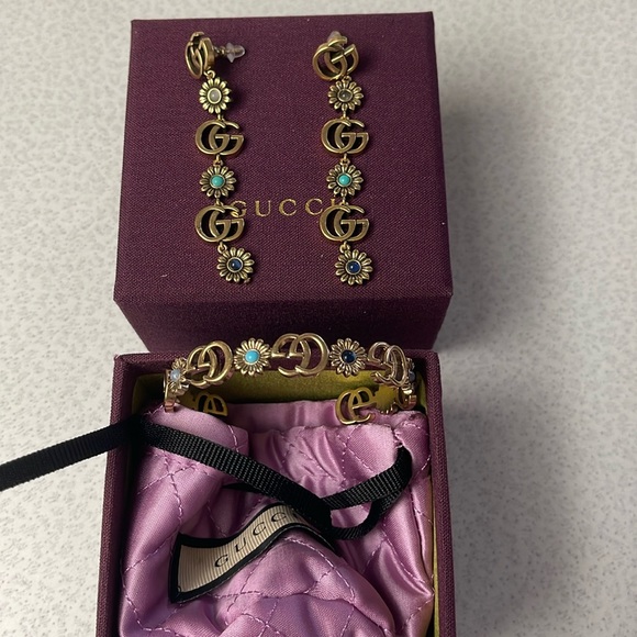 Gucci Jewelry - Gucci Set of Bracelet and Earrings